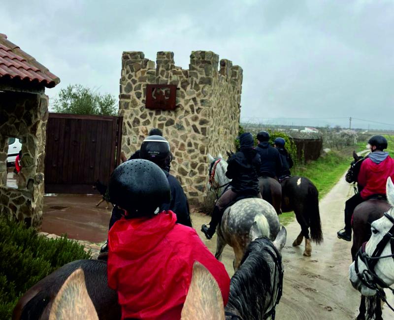 RUTAS A CABALLO  - Los Castillos Agroturismo - Casa Rural en Toledo