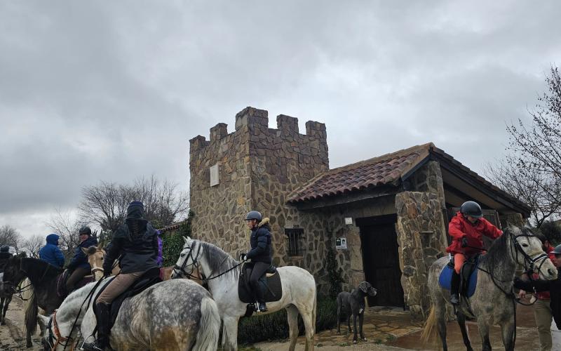 RUTAS A CABALLO  - Los Castillos Agroturismo - Casa Rural en Toledo