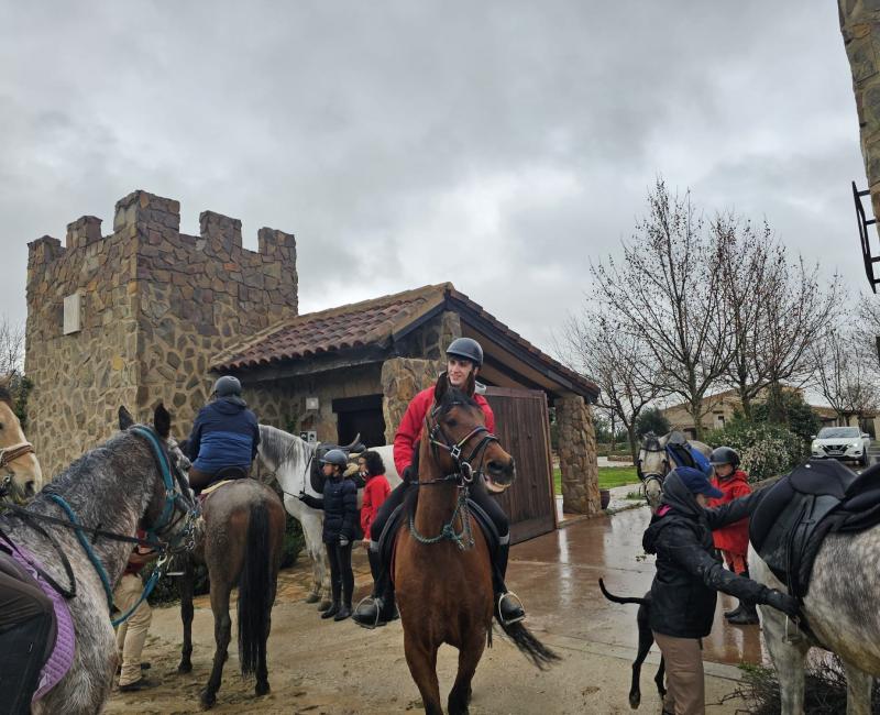 RUTAS A CABALLO  - Los Castillos Agroturismo - Casa Rural en Toledo