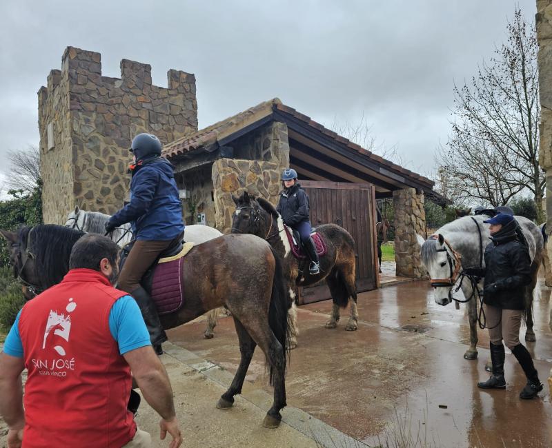 RUTAS A CABALLO  - Los Castillos Agroturismo - Casa Rural en Toledo